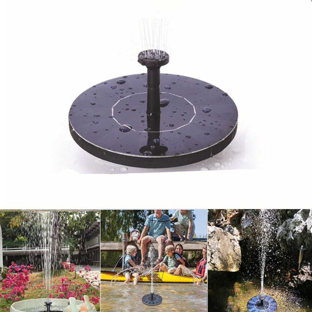 Solar-Powered Fountain