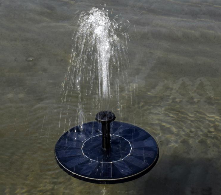 Solar-Powered Fountain