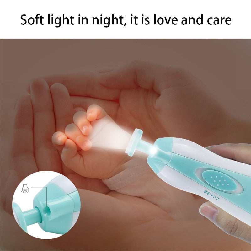 TinyTrim™ - Premium Baby Nailcare Kit with LED Light