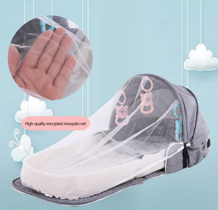 Bedbud™ - 3-In-1 Portable Baby Bed